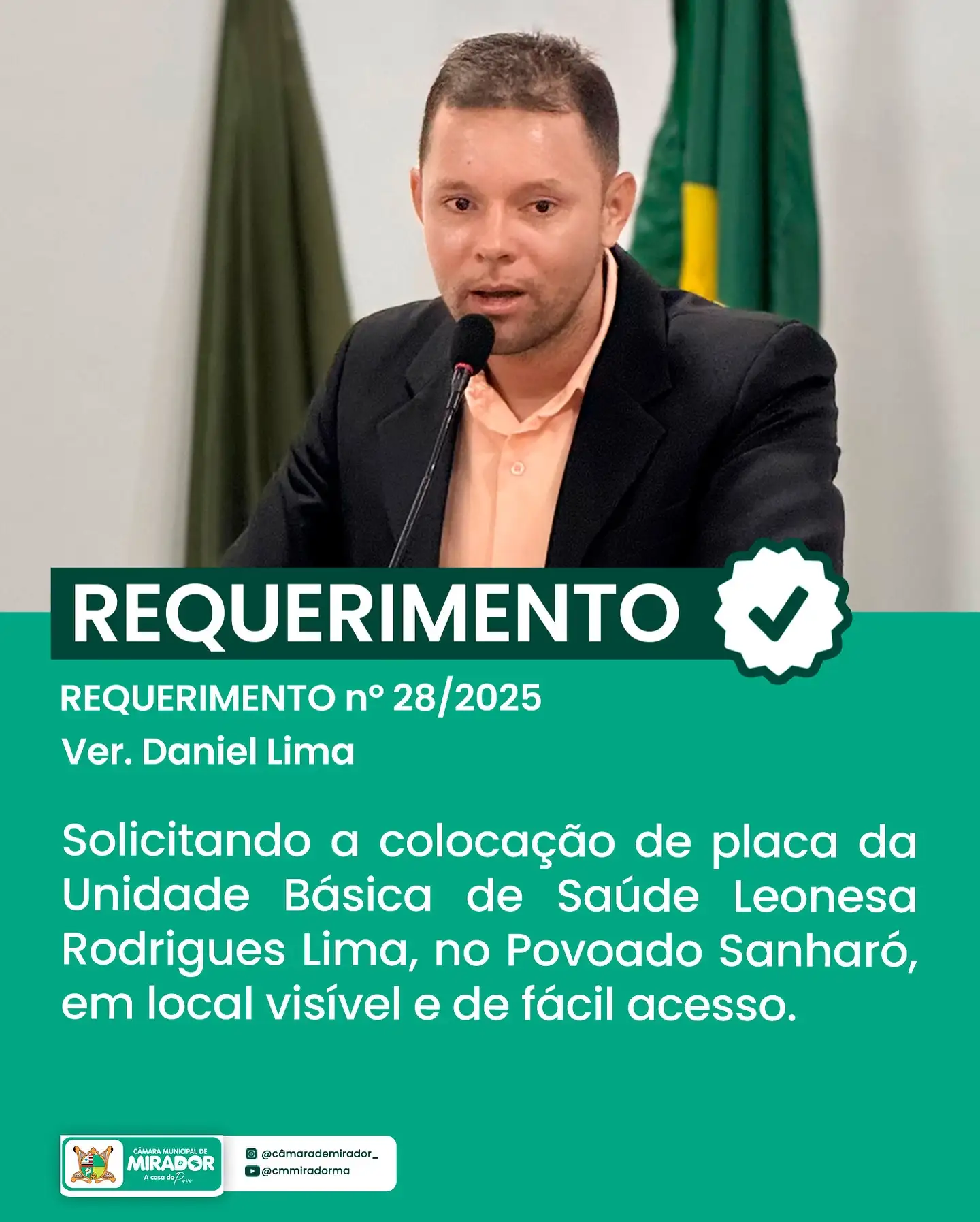 Foto 2 – Resumo da Sessão – 16 de Maio | Câmara Municipal de Mirador