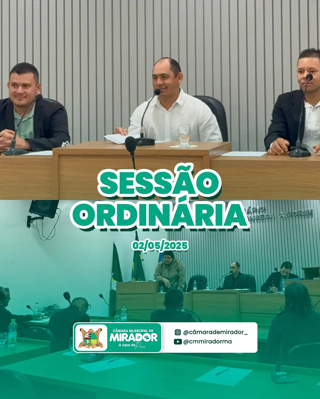 Resumo da Sessão – 02 de Maio | Câmara Municipal de Mirador