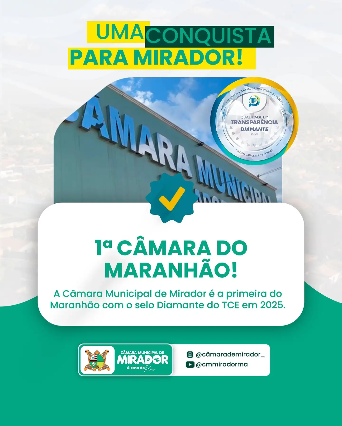 UMA CONQUISTA PARA MIRADOR